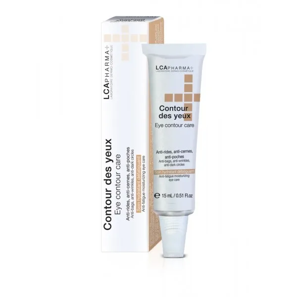 Lca Pharma + Gel Contour des Yeux Soin Hydratant Défatiguant 15 ml