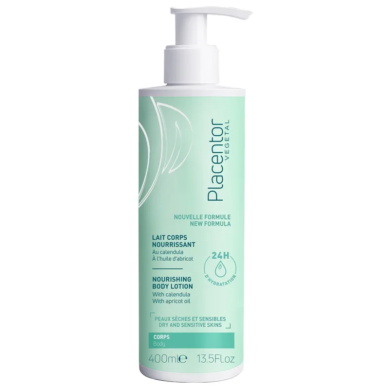 Placentor Vegetal Lait Corporel Peaux Sèches,sensibles 400 ml