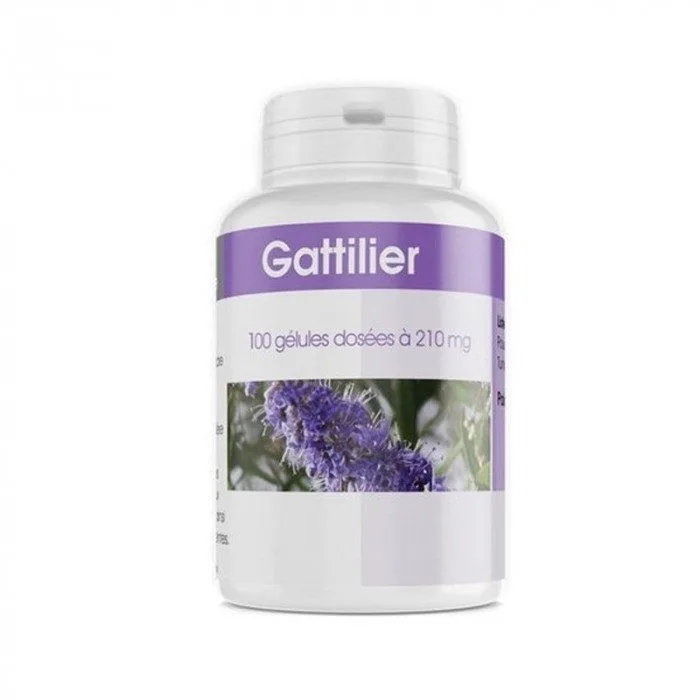 Gph Diffusion gattilier 100 gélules dosées a 210 mg