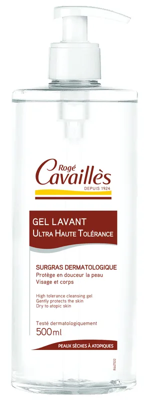 Roge Cavailles Dermo-U.h.t. Gel Lavant Surgras 500 ml