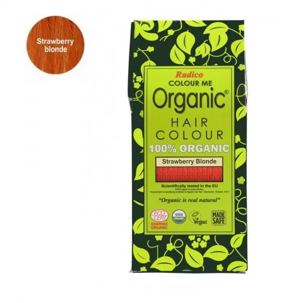 Radico Organic Hair Colour Strawberry Blonde