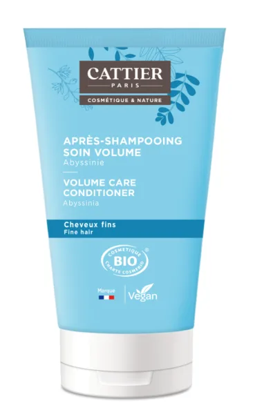 Cattier Apres Shampooing Soin Volume pour Cheveux Fins 150 ml