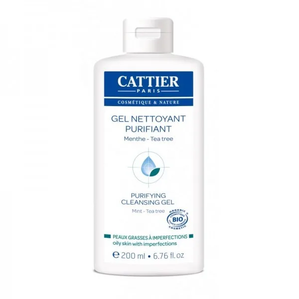 Cattier Gel Nettoyant Purifiant 200 ml
