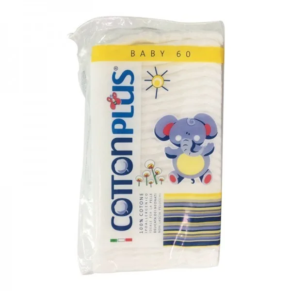 Cotton plus carre coton extra plus X60