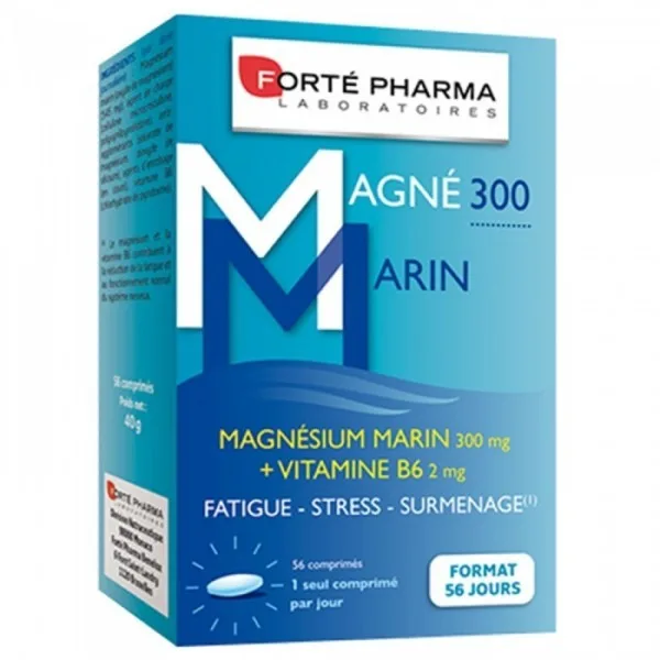 Forte Pharma Magne 300 Marin 56 Comprimes