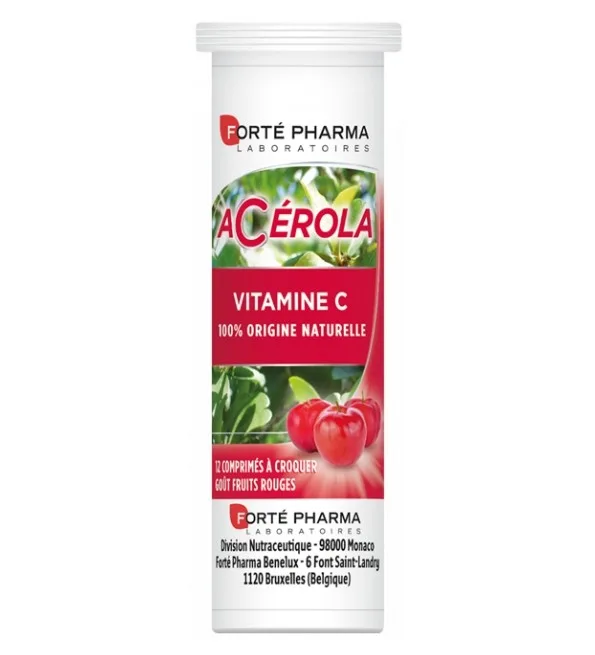 Forte Pharma Acérola Vitamine C 12 Comprimés