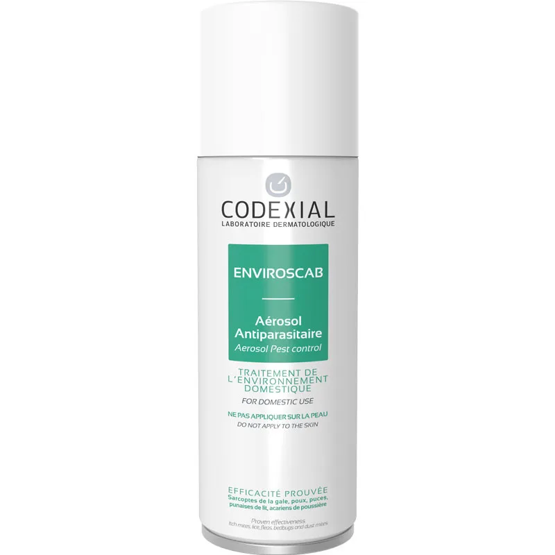Codexial Enviroscab Aérosol Antiparasitaire 200 ml