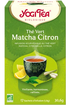 Yogi Tea the Vert Citron Matcha 17X2G