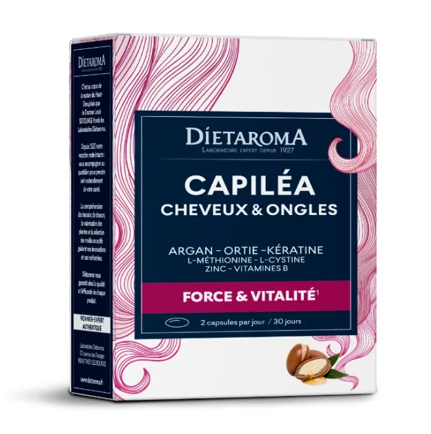 Dietaroma Capilea Forti - Cheveux et ongles 60 capsules