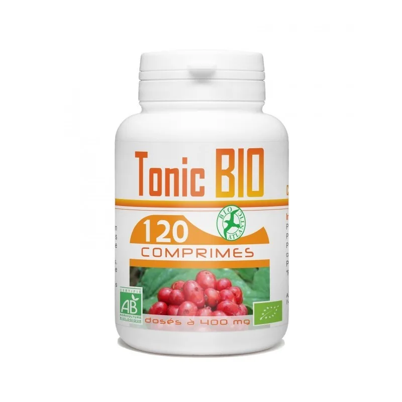 Gph Diffusion tonic bio echinacea, ginseng rouge, ginkgo 400 mg 120 comprimés