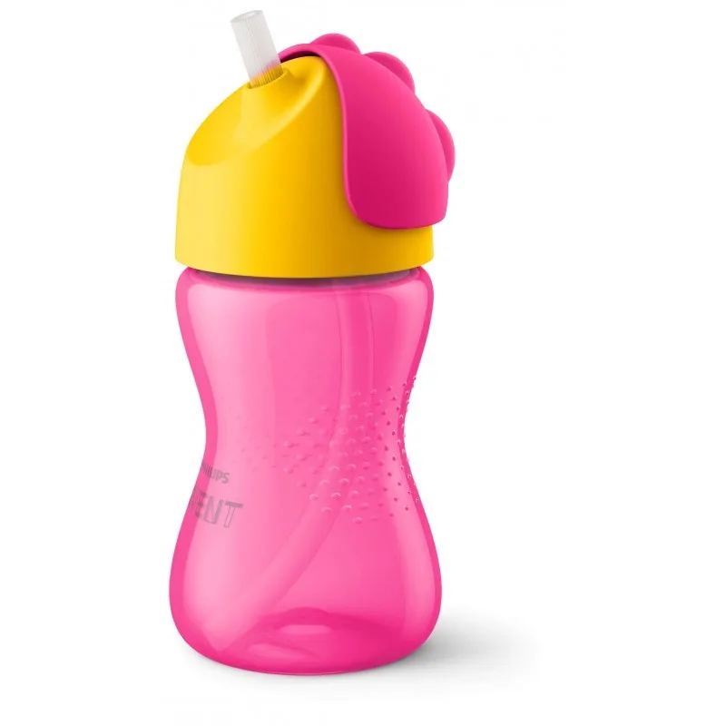 Avent Tasses A Paille 300 ml / 10OZ 12M+ Rose - SCF798/02