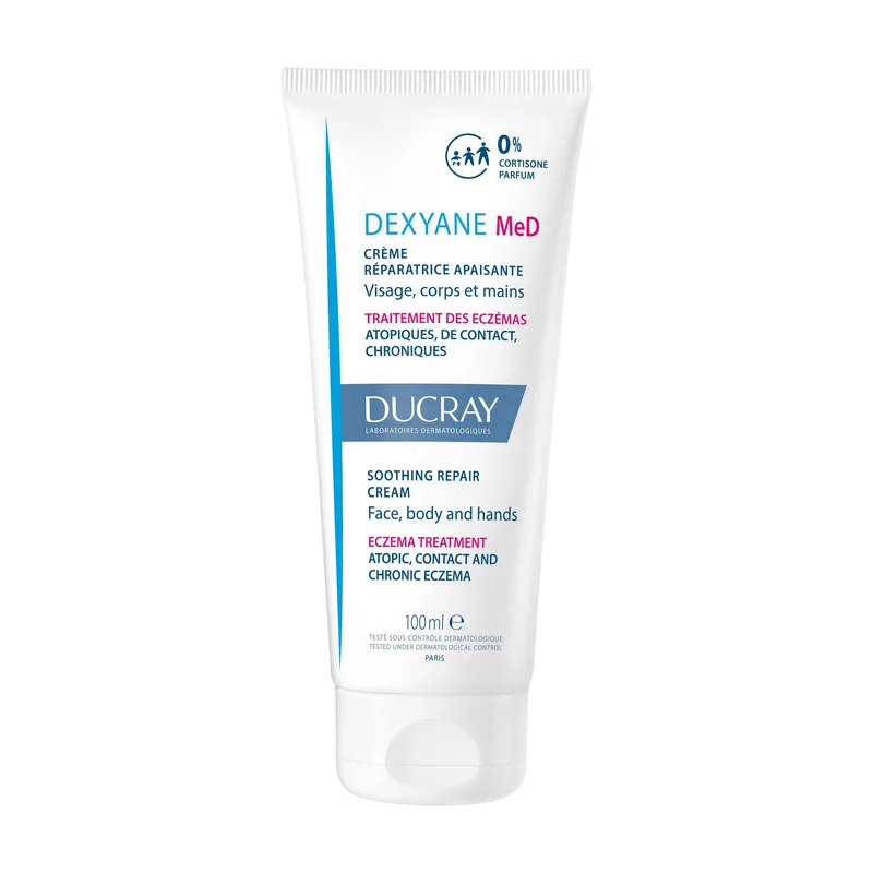 Ducray - Crème Réparatrice Apaisante – Crème eczéma - Dexyane MeD 100 ml