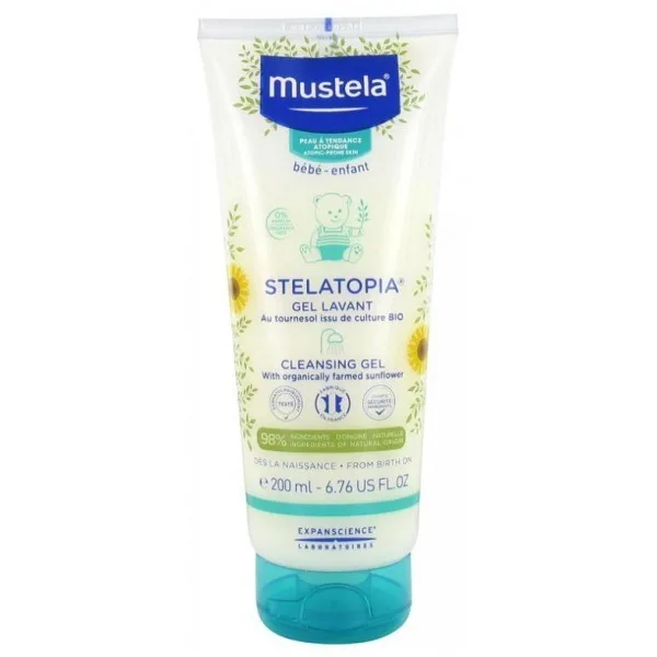Mustela Stelatopia - Gel Lavant 200 ml