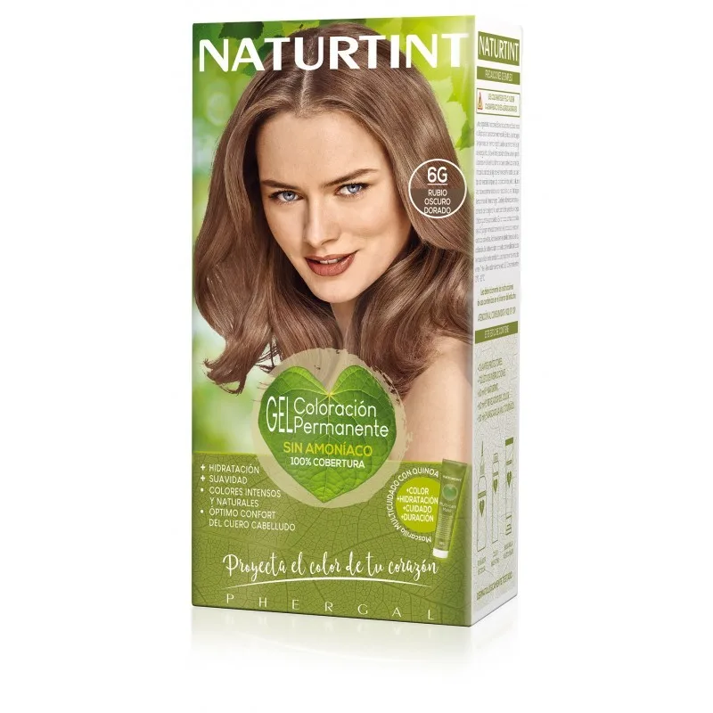 Naturtint 6 g Blond Foncé Doré 165 ml