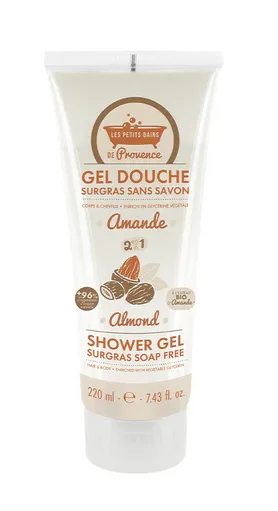 Les Petits Bains de Provence Gel Douche Surgas sans Savon Amande 200 ml