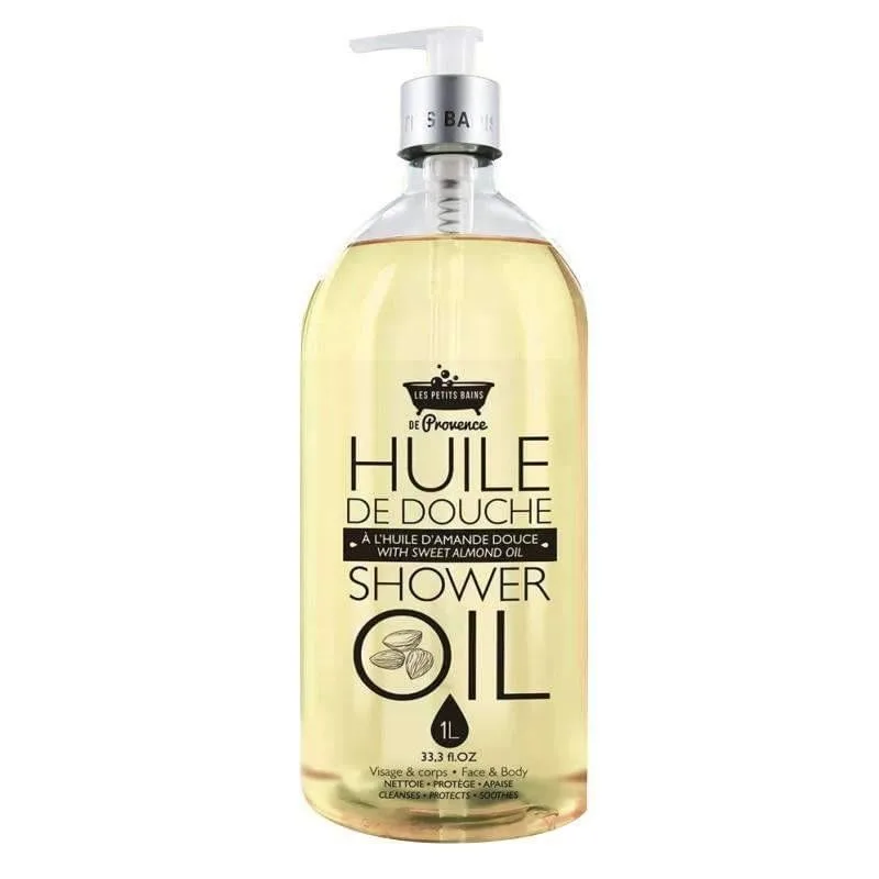 Les Petits Bains de Provence Huile de Douche Amande Douce 1 L