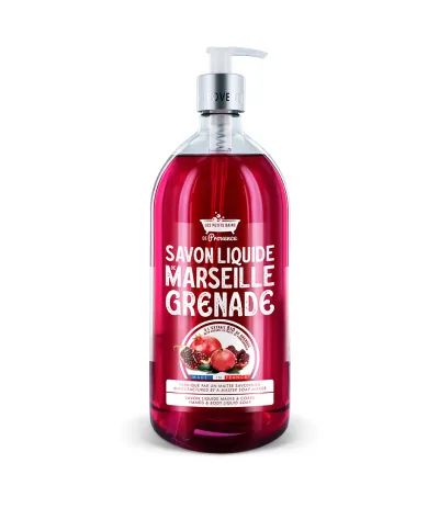 Les Petits Bains de Provence Savon Liquide Grenade 1 L