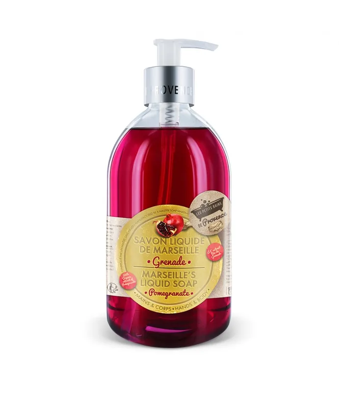Les Petits Bains de Provence Savon Liquide Grenade 500 ml