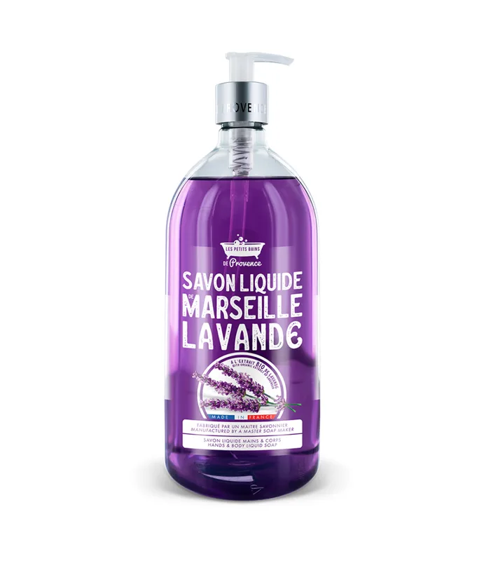 Les Petits Bains de Provence Savon Liquide Lavande 1 L