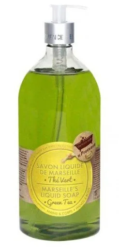 Les Petits Bains de Provence Savon Liquide Thé Vert 1 L