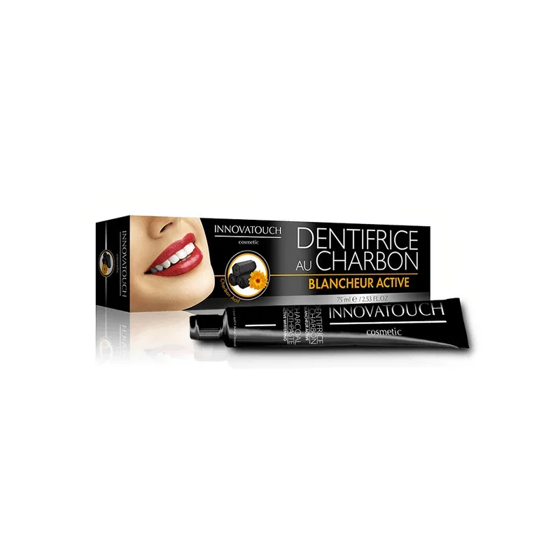 Innovatouch Dentifrice au Charbon Blancheur Active 75 ml