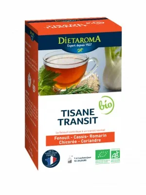 Dietaroma Tisane transit bio 20 sachets
