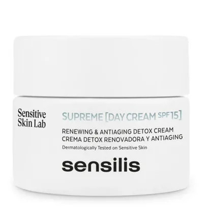Sensilis Supreme Renewal Detox Day Cream SPF15 50 ml
