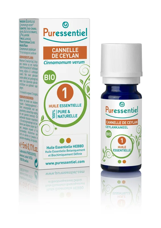 Puressentiel Huile Essentiel Cannelle de Ceylan BIO 5 ml
