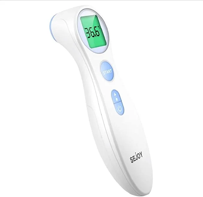 Sejoy Thermomètre Frontal Infrarouge sans Contact