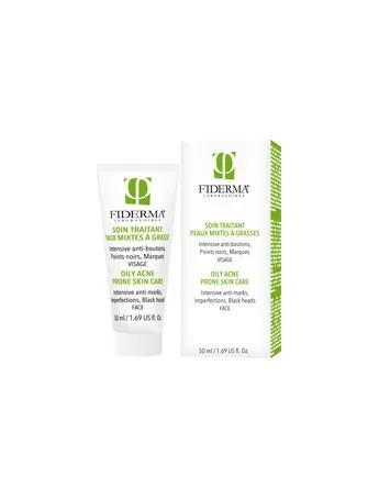 Fiderma Soin Traitant Peaux Mixtes à Grasses 50 ml