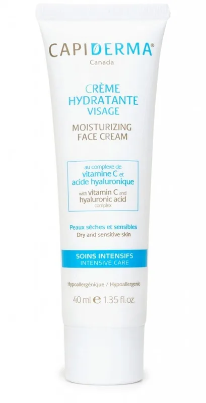 Capiderma Creme Hydratante Visage 40 ml