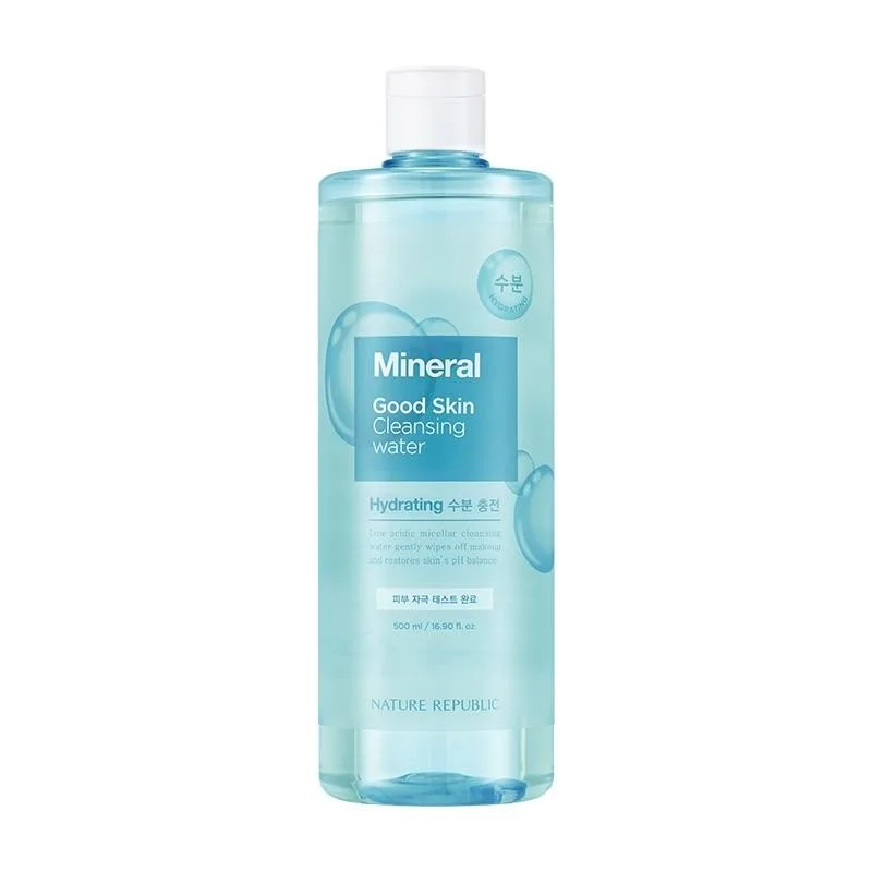 Nature Republic Good Skin Mineral Ampoule Cleansing Water 500 ml