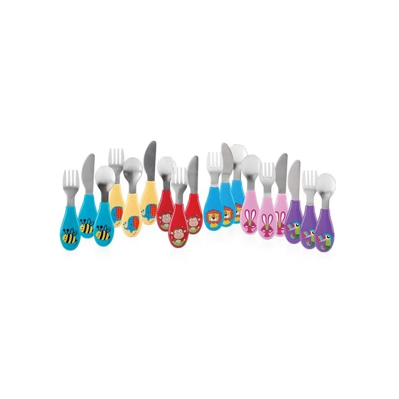 Nûby Couvert en inox -12mois - NV0501003