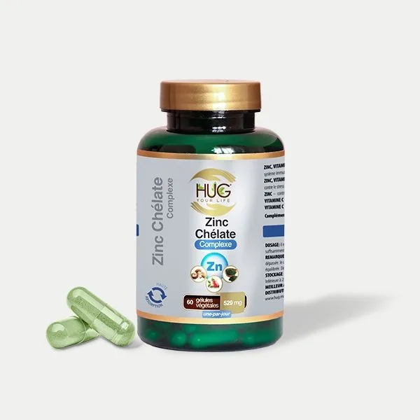 Hug Zinc Complex Boite 60 Capsules