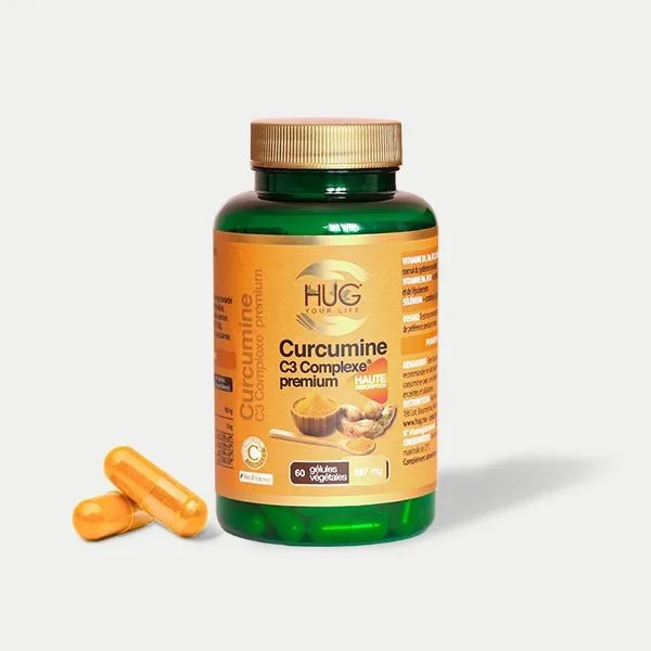 Hug Curcumin C3 Complex Premium Boite 60 Capsules