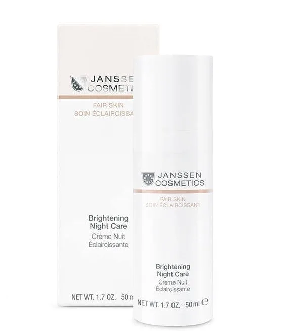 Janssen Cosmetics Créme Nuit éclaircissant 50 ml