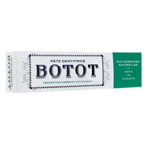 Botot Pâte Dentifrice aux Essences Menthe-Eucalyptus