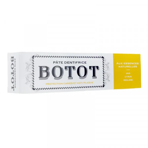 Botot Pâte Dentifrice aux Essences Anis-Citrus-Réglisse