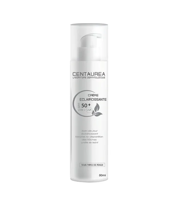 Centaurea Creme Eclaircissante spf50+ 50 ml