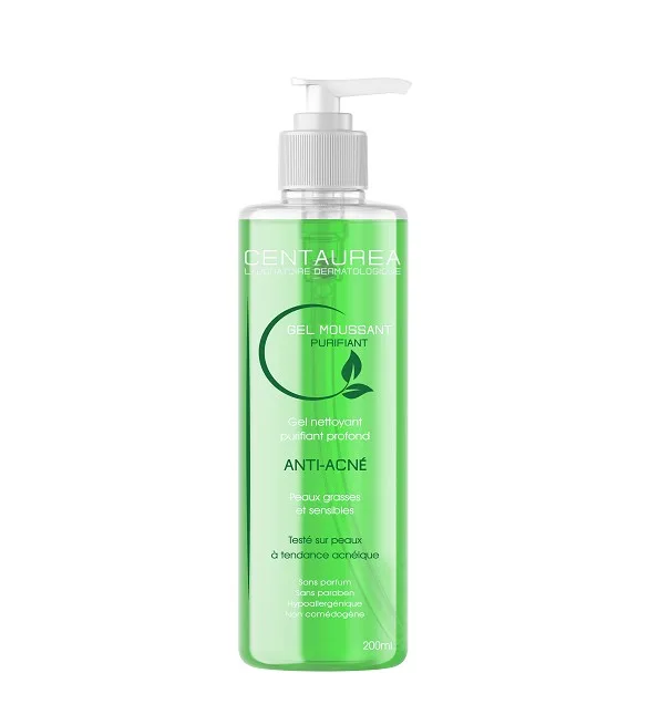 Centaurea Gel Moussant Purifiant Anti Acne 200 ml