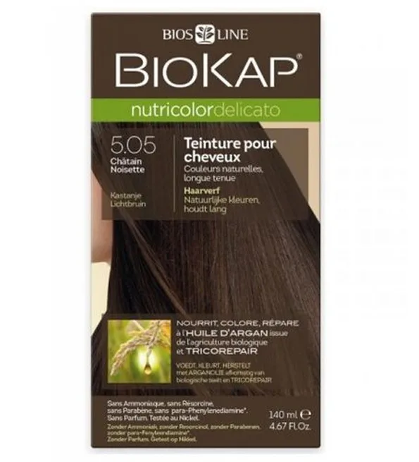 Biokap Nutricolor Delicato 5.05 Châtain noisette