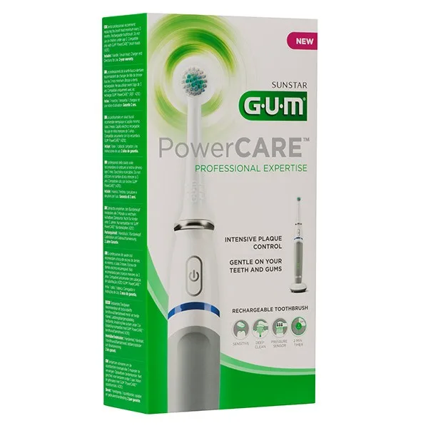 Gum Power Care Brosse à Dents Electrique Rechargeable