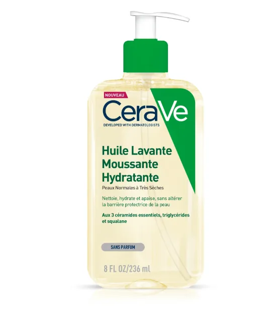 CeraVe Huile Lavante Moussante Hydratante 236 ml