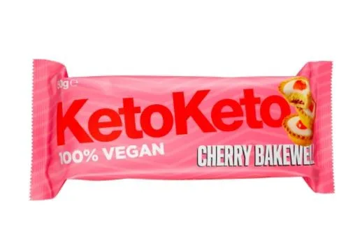 Keto Keto Barre cerise et amandes 50 g - Vegan