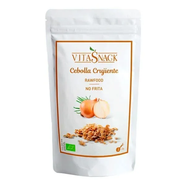 Vitasnack Oignon croustillant bio sans gluten, sel ni sucre