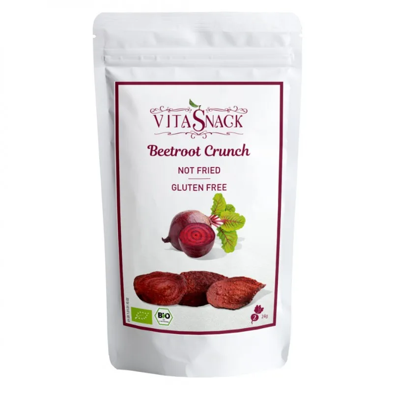 Vitasnack Betteraves croustillantes bio 24 g