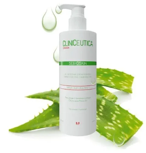 Cliniceutica Sebioskin Gel Nettoyant Dermo-Purifiant 250 ml