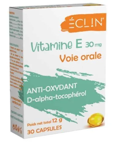 Eclin vitamine-E 30 capsules
