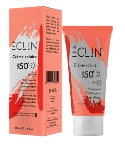 Eclin crème solaire SPF50+ anti rougeurs 50 ml