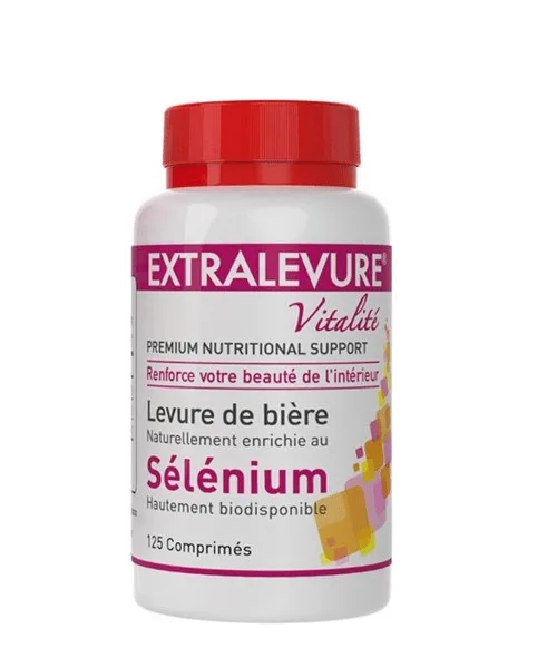 Extralevure Vitalite Selenium 125 Comprimès